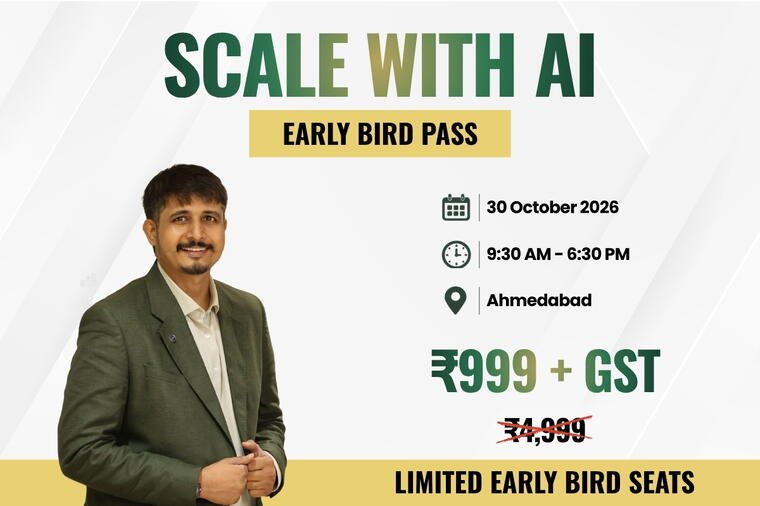 Scale With AI | Early Bird Pass